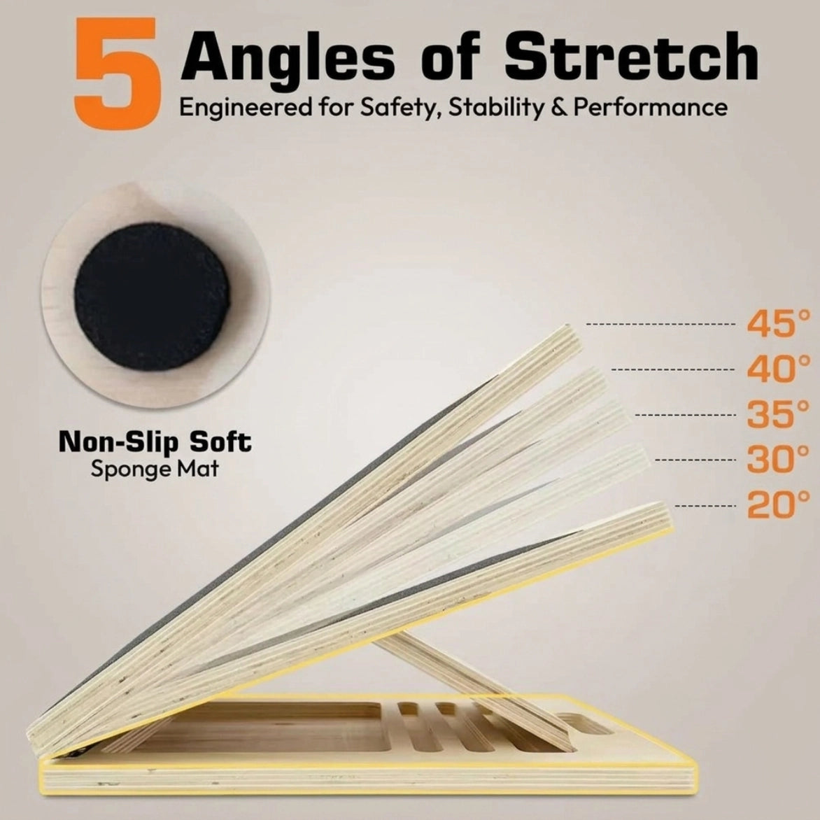 Calf Stretcher Incline Board