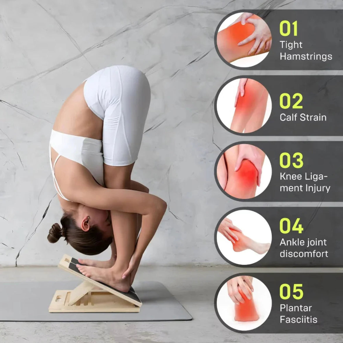 Calf Stretcher Incline Board