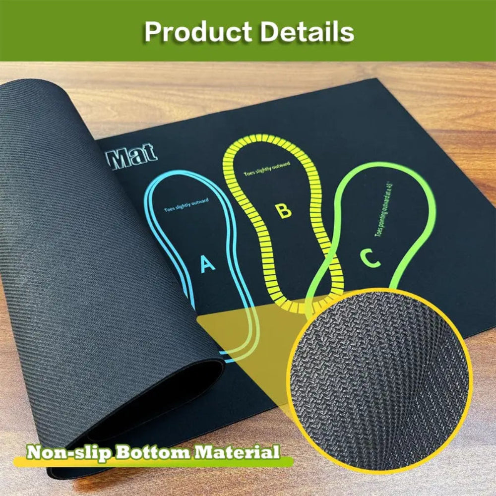 Squat Target Mat – Foot Position Guide