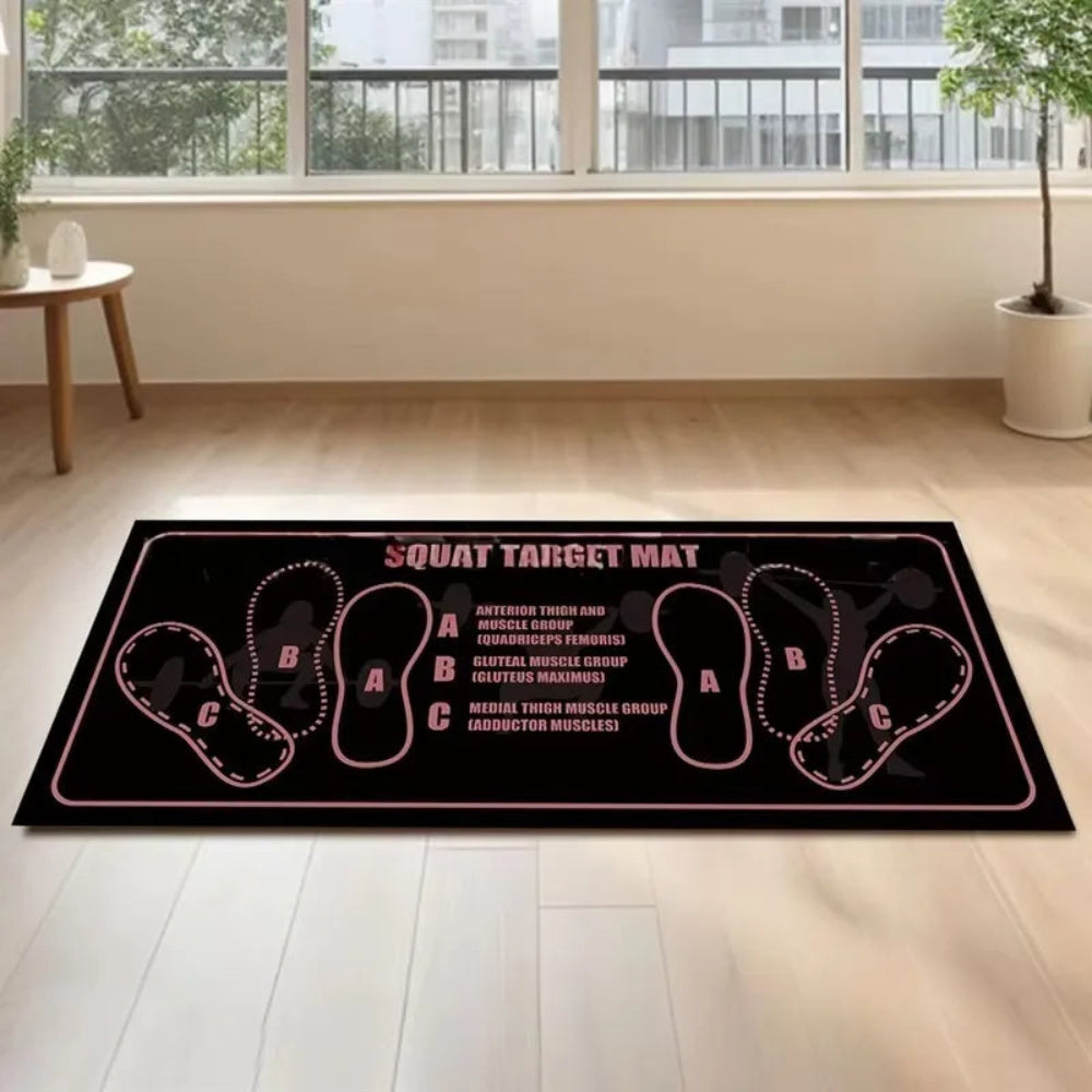 Squat Target Mat – Foot Position Guide