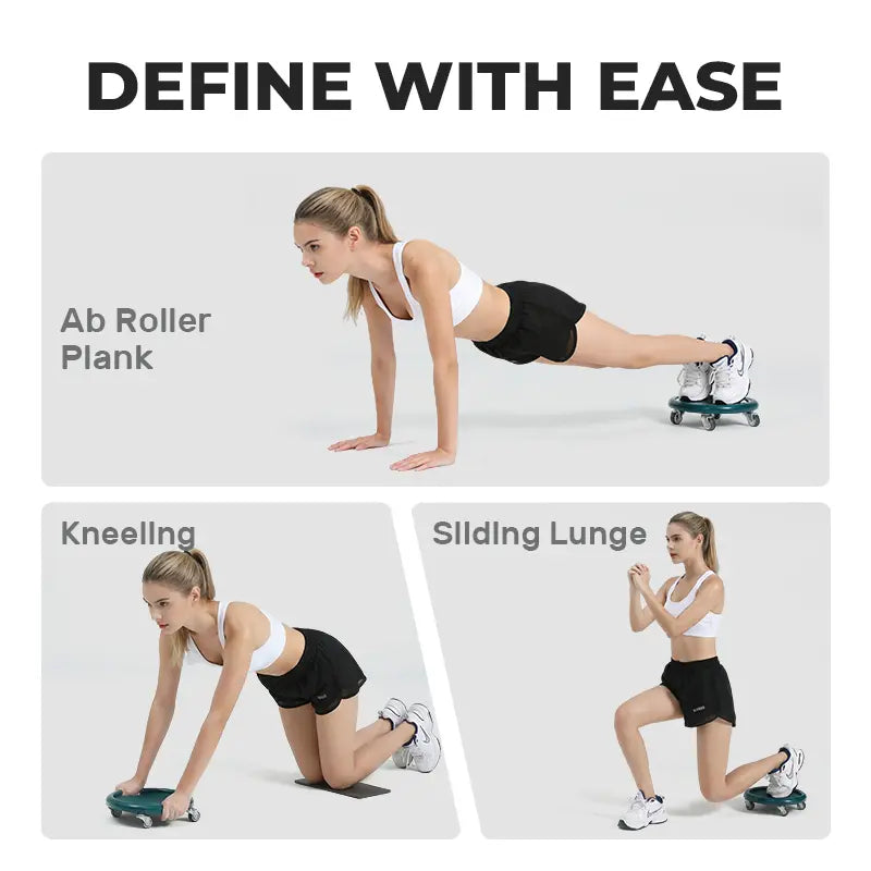 Steplabb Silent 4-Wheel Ab Roller
